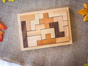 pentominoes Puzzle en 3d de puzzle 3d print model - Mito3D