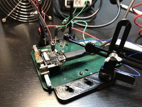 pcb aiguille poste de travail l'analyseur debug logique titulaire la sonde 3d print model - Mito3D