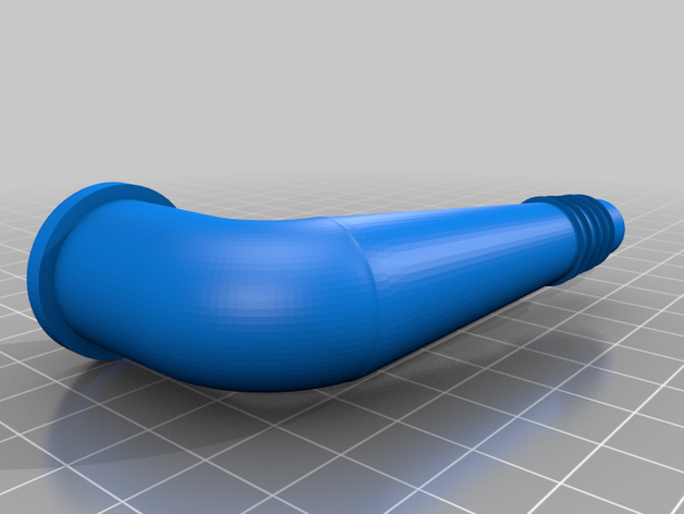 water tap fitting 3D print model - Mito3D