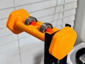 ender 3 bearing roller spool holder 3d print model - Mito3D
