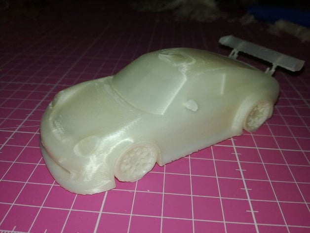 porsche model daha yüksek araba the 3D print model - Mito3D