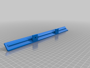 tronxy x5sa barra led 30 cm holder mount x5s 3d print model - Mito3D