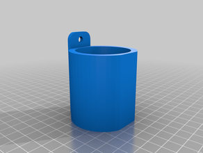 rock n roll chain lube holster 3d print model - Mito3D