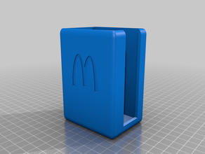 mcdonalds salsa caddy cibo 3d print model - Mito3D
