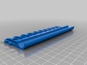 il mio personalizzato calza clip rack di essiccazione su misura 3d print model - Mito3D