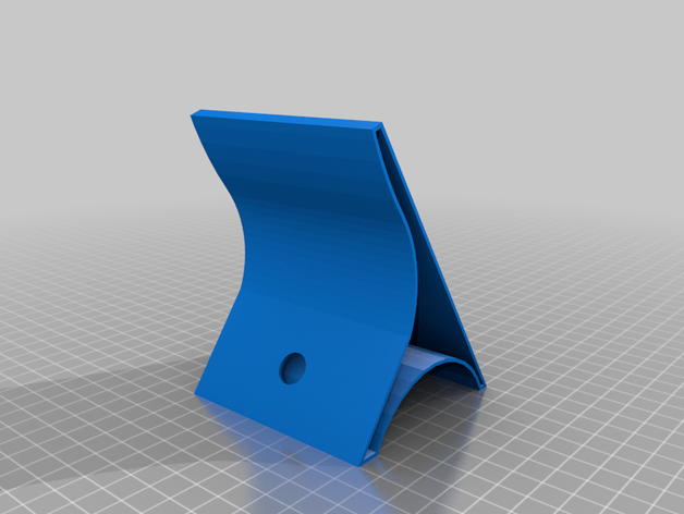 iphone-Ständer-Kabel-passage iphone iphone-Ständer stand 3D print model - Mito3D