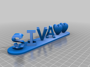 sibva büyük br siyah özelleştirilmiş 3d print model - Mito3D