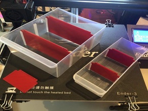 artesão stanley armazenamento bin bandeja com divisórias 3d print model - Mito3D
