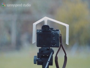 caméra parapluie de la couverture pluie sony a7iii 3d print model - Mito3D