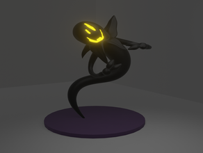 sculpt de janeiro 2020 - escuridão, dia 6 snatcher chapéu tempo a figura o das bruxas 3d print model - Mito3D