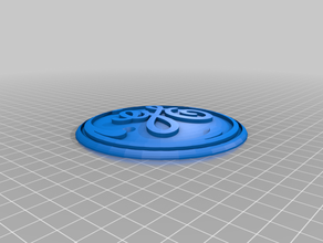 general electric emblems badge edison emblem 3d print model - Mito3D