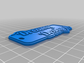 sonho novo personalizado 3d print model - Mito3D
