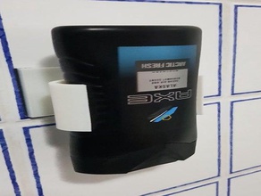 le gel douche axe porteur hache titulaire 3d print model - Mito3D