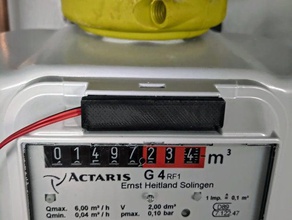 actaris g4 rf1 reed contact casing energymeter energy meter gaszaehler gasz&auml hler gas smarthome smart home 3d print model - Mito3D