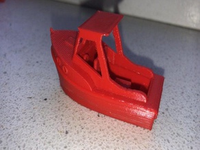 boat - sea angler 3dseaangler benchy seaangler workbench 3d print model - Mito3D