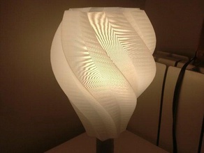openscad lampshade vase remix 3d print model - Mito3D