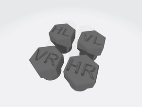 ventilkappe reifenmarker reifen reifenmarkierung pneu válvula tampa da ventil 3d print model - Mito3D