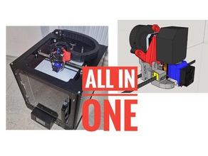 ultimate sapphire s upgrade +25 build volume - bmg v6 bltouch belt tensioner radial fan part cooling -direct extruder z 250mm drag chain no wobble 3d printer direct drive e3dv6 hotend pro trees two twotrees 3d print model - Mito3D