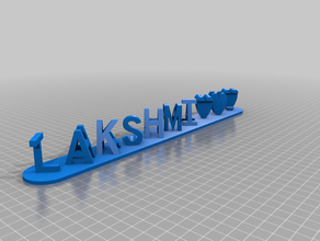 laksh rosso grande br su misura 3d print model - Mito3D