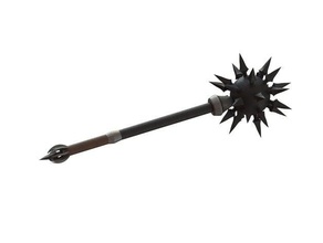 morningstar mace parts cosplay prop weapon medieval 3d print model - Mito3D