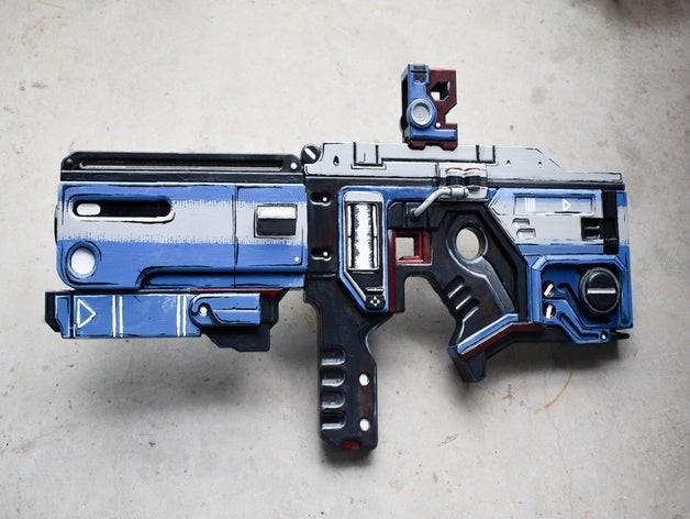 boo pistolet borderlands 3 3D print model - Mito3D