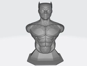 batman beyond cartoon human man 3d print model - Mito3D