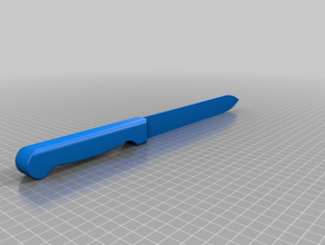 mutfak bıçağı 3d print model - Mito3D