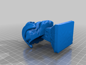 kratos buste de gow 3 godofwar 3d print model - Mito3D