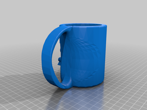 cool tasse le frère mug présent 3d print model - Mito3D