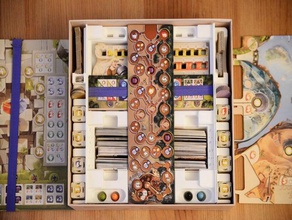 zar + isyan genişleme Ekle forge boardgame boardgames aksesuarlar ekler Organizatör tahta oyunu oyunları yerleştirin oyun 3d print model - Mito3D
