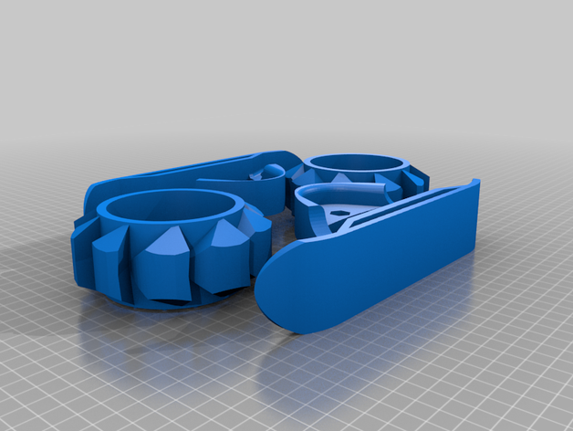 traxxas 2x4 lastik kayaklar 1 10 ölçek kesiyorsun rc araba kamyon slash 3D print model - Mito3D