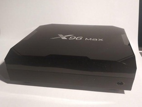 ventilador de la parte inferior del cuerpo x96 max refrigeración caso montaje x96max 3d print model - Mito3D