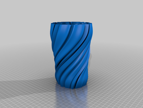 vase flower pot water bottle 3d print model - Mito3D