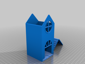 teehaus tea house tee box kitchen organizer teabox 3d print model - Mito3D