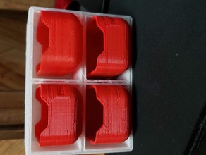 simples componente organizador Impressão 3d A impressão gaveta gavetas elétrico eletrônica mini o pla vermelho branco 3d print model - Mito3D