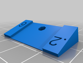 fluegel-up clip holder 3d print model - Mito3D