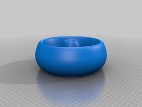 wavybowl2 bowl container 3d print model - Mito3D