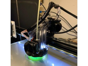 cooling system blower duct fan cr-10 creality ender 3 flsun i3 3d print model - Mito3D