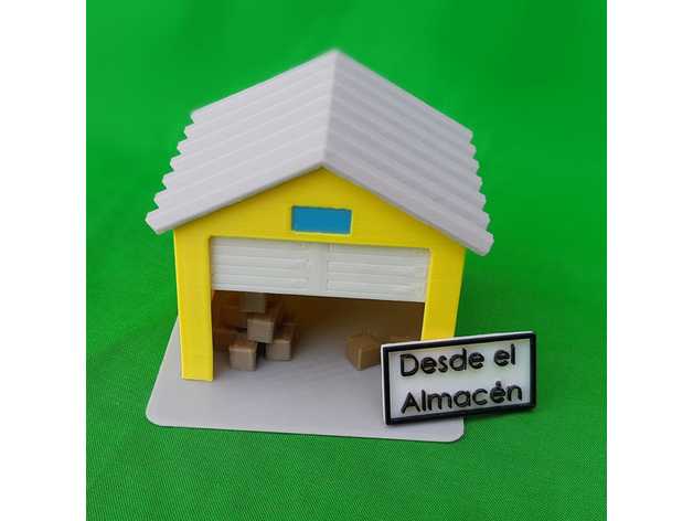 almacen almacén de la casa juguete 3D print model - Mito3D