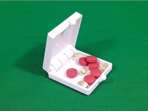 pill case - print place 3d print model - Mito3D