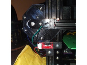 tronxy z motor plaka braketi x1 3d print model - Mito3D