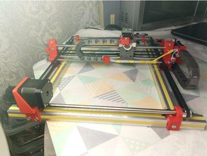 laser engraver skeleton cnc machine cutter 3d print model - Mito3D