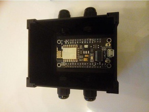 uni-box nodemcu esp8266 wemos d1 mini 3d print model - Mito3D