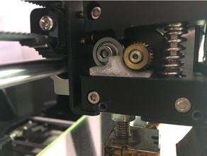 filament guide tronxy extruder 3d print model - Mito3D