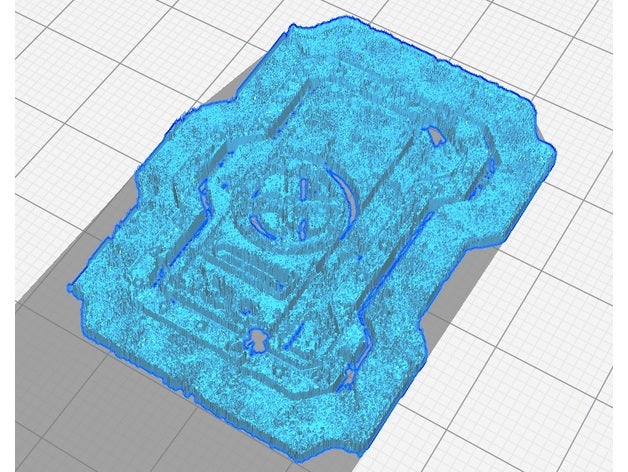 starquest 3d-Schott-Tür-textur-Raum Kreuzzug juicedcustoms 28 Raum space crusade tabletop 3D print model - Mito3D