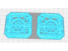 starquest 3d airlock porta texture spazio crociata juicedcustoms 28mm da tavolo 3d print model - Mito3D