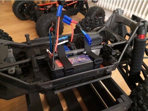 x-maxx sangle de batterie kit reconstruction 3d print model - Mito3D