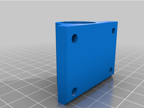 taz 6 mod - revised 10mm y-axis bearing holder pro lulzbot 3d print model - Mito3D