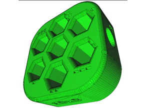 curado de la resina calibrar el tiempo - 3mm allen llave hexagonal ajustar anet n4 anycubic fotones calibración cura dlp fotón sla sls prueba 3d print model - Mito3D