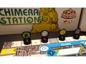 chimera station point tracker boardgame boardgames accessories chimerastation 3d print model - Mito3D